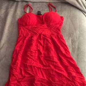 Red dress size medium